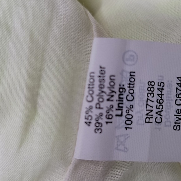 J Crew Factory Size 12 Jacquard Fluorescent / Neon Yellow-Green A-Line Skirt - Picture 9 of 10